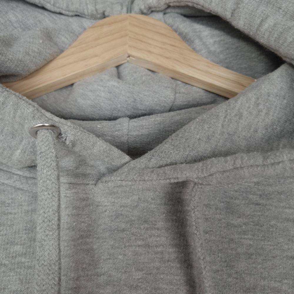 Quiksilver Hoodie Mens Large Gray Pullover Surf Graphic Logo Skate Streetwear - Picture 3 of 16